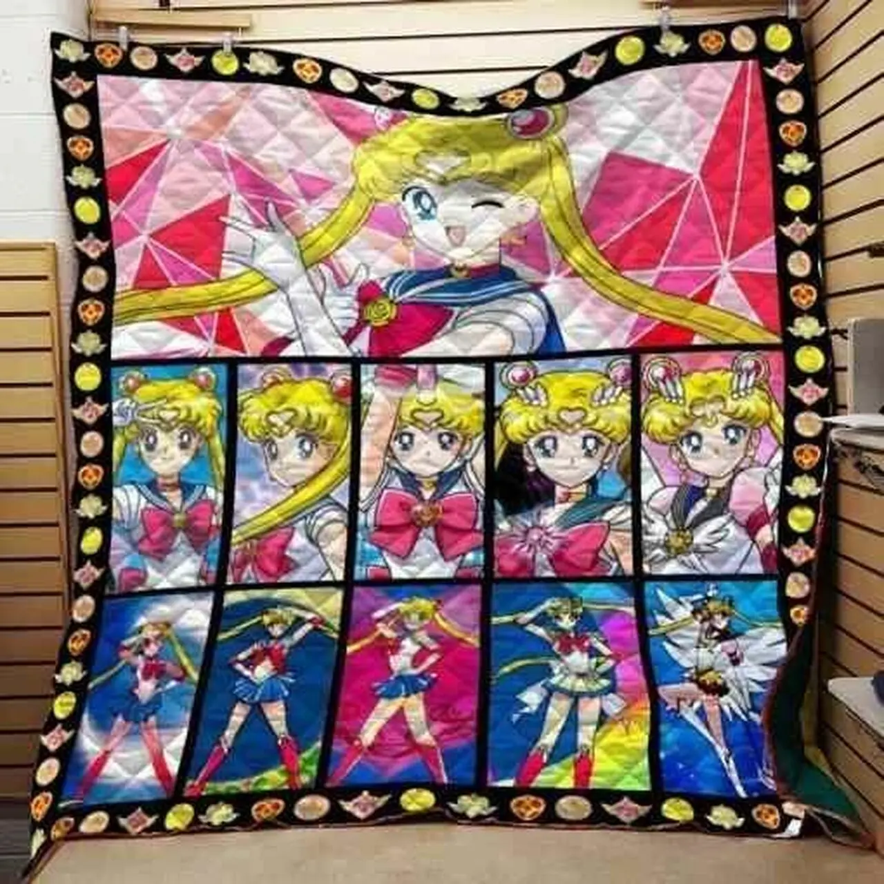 Sailor Moon Transformation Blanket Th0907 Quilt and Home Decor