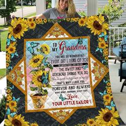 Sailor Sunflower Quilt Eyx and Home Decor