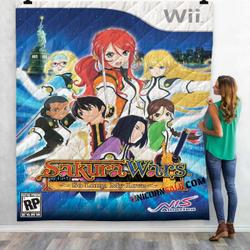 Sakura Wars So Long, My Love D 3D Customized Personalized Quilt Blanket and Home Decor