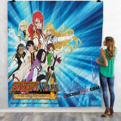 Sakura Wars So Long, My Love V 3D Customized Personalized Quilt Blanket and Home Decor
