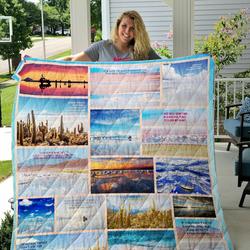 Salar De Uyuni Quilt Blanket and Home Decor
