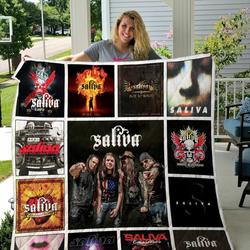 Saliva Albums Quilt Blanket Ver13 and Home Decor