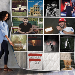 Sam Hunt Albums Quilt Blanket 01 and Home Decor
