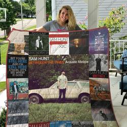 Sam Hunt Albums Quilt Blanket For Fans Ver 17 and Home Decor