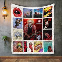 Sammy Hagar Album Covers Quilt Blanket and Home Decor