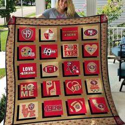 San Francisco 49Ers Quilt Blanket 04 and Home Decor