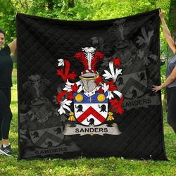 Sanders Ireland Irish Family Crest JFJ12217 3D Customized Quilt 2707 and Home Decor