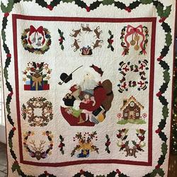 Santa Claus Clm200638 Quilt Blanket and Home Decor