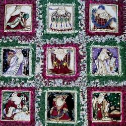 Santa Quilt Tdhmb and Home Decor
