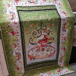 Santa Us Quilt Tdhwt and Home Decor