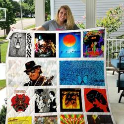 Santana 3D Personalized Customized Quilt Blanket 41 and Home Decor