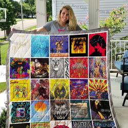 Santana Albums Cover Poster Quilt 2 and Home Decor
