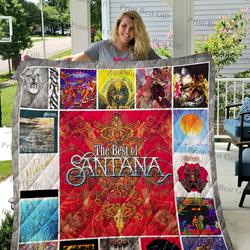 Santana Albums Cover Poster Quilt and Home Decor