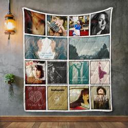 Sara Bareilles Quilt Blanket and Home Decor