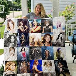 Sarah Mclachlan Quilt Blanket 01144 and Home Decor