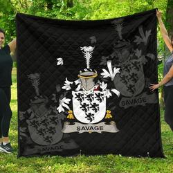 Savage Ireland Irish Family Crest JFJ12246 3D Customized Quilt 2707 and Home Decor