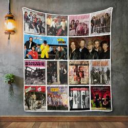 Sawyer Brown Album Covers Quilt Blanket and Home Decor