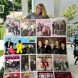 Sawyer Brown Quilt Blanket and Home Decor