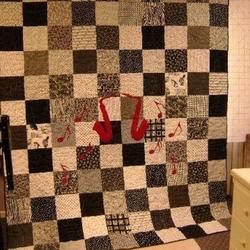 Saxophone Quilt Tdhgs and Home Decor