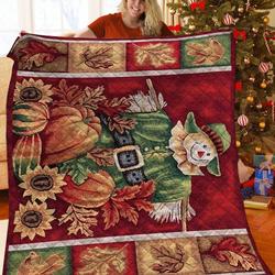 Scarecrow JFJ12264 3D Customized Quilt 2707 and Home Decor