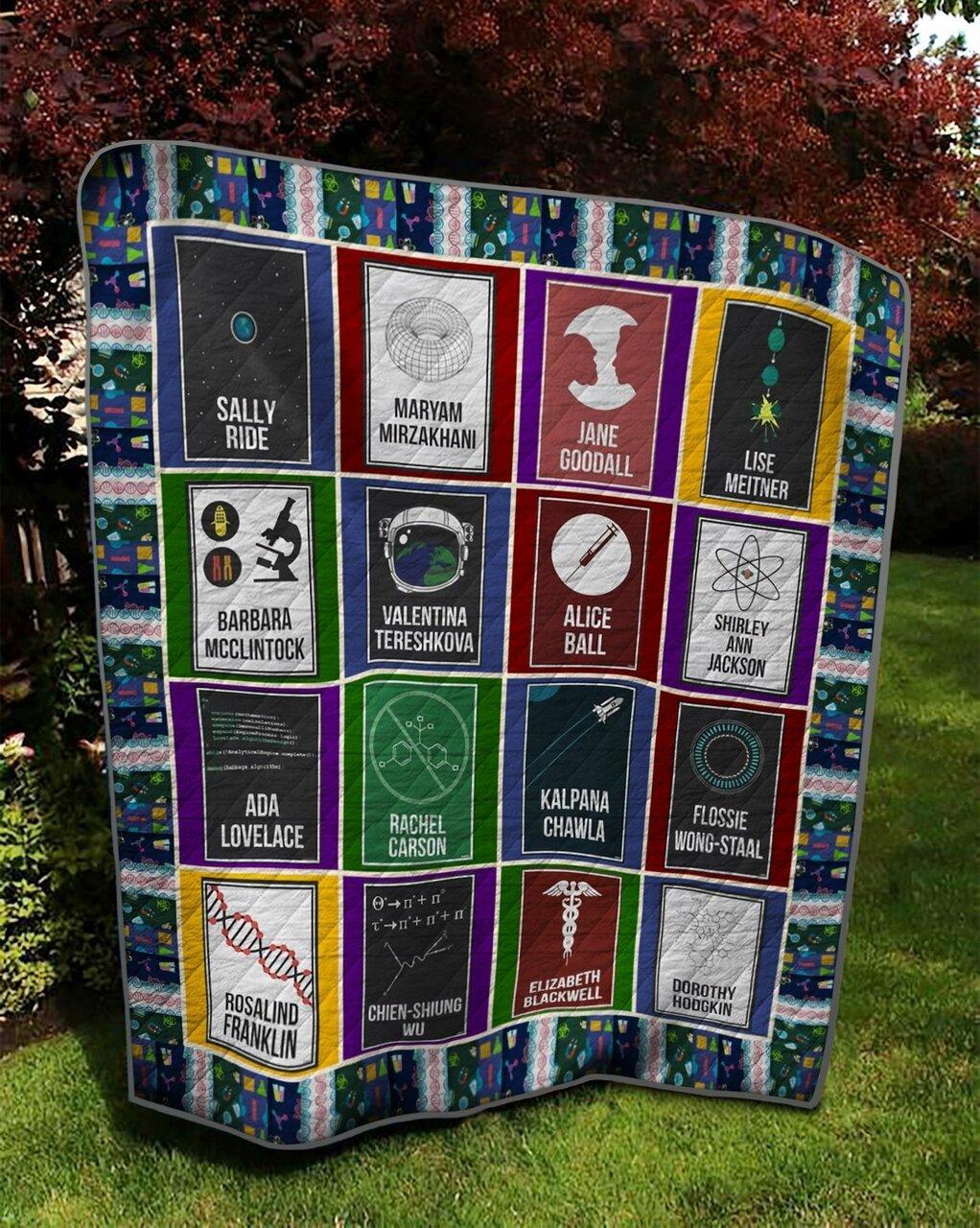 Science Quilt Tdhct and Home Decor