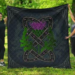 Scotland Celtic Thistle JFJ12319 3D Customized Quilt 2707 and Home Decor