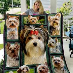 Scottish Terrier Cute Black Pet U Quilt Pp and Home Decor