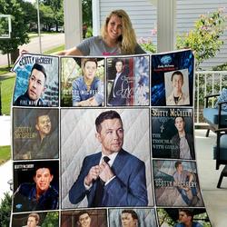 Scotty Mccreery Quilt Blanket and Home Decor