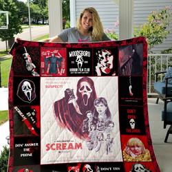 Scream Horror Movie Plus Size Quilt Blanket and Home Decor