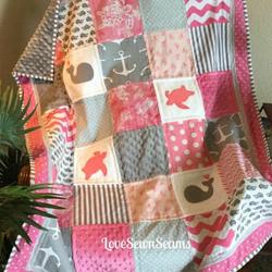 Sea Turtle Clh1610037Q Quilt Blanket and Home Decor
