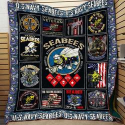 Seabees Clm180643 Quilt Blanket and Home Decor