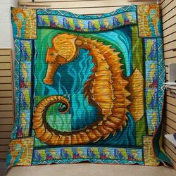 Seahorse 6030086 Quilt Blanket  Quilt and Home Decor