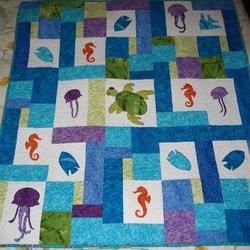 Sealife Quilt Tdhjr and Home Decor