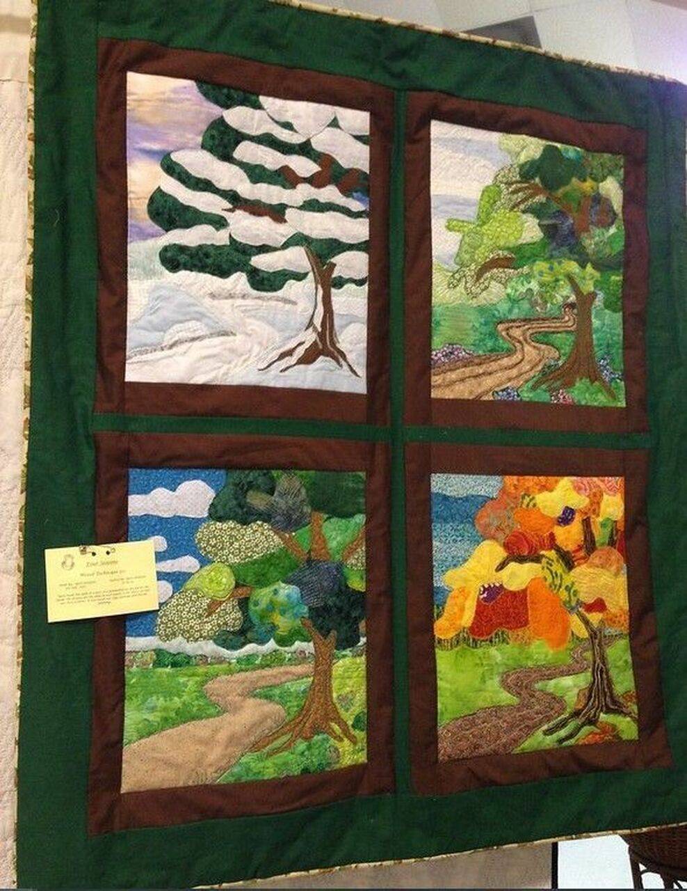 Season Tree Quilt Tdhwr and Home Decor