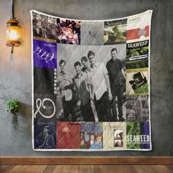 Seaweed Album Covers Quilt Blanket and Home Decor