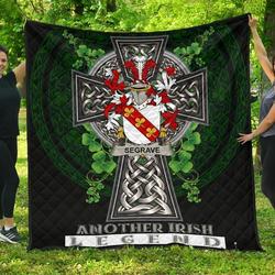 Segrave Ireland Irish Legend JFJ12376 3D Customized Quilt 2707 and Home Decor