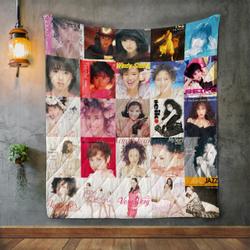 Seiko Album Covers Quilt Blanket and Home Decor
