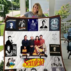 Seinfeld Quilt Blanket and Home Decor