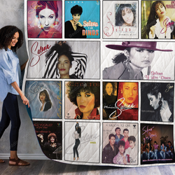 Selena Y Los Dinos Albums Quilt Blanket 01 and Home Decor