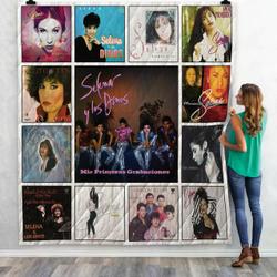 Selena Y Los Dinos Albums Quilt Blanket 02 and Home Decor
