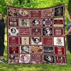 Seminoles Quilt Blanket Beeqt5102  Quilt and Home Decor