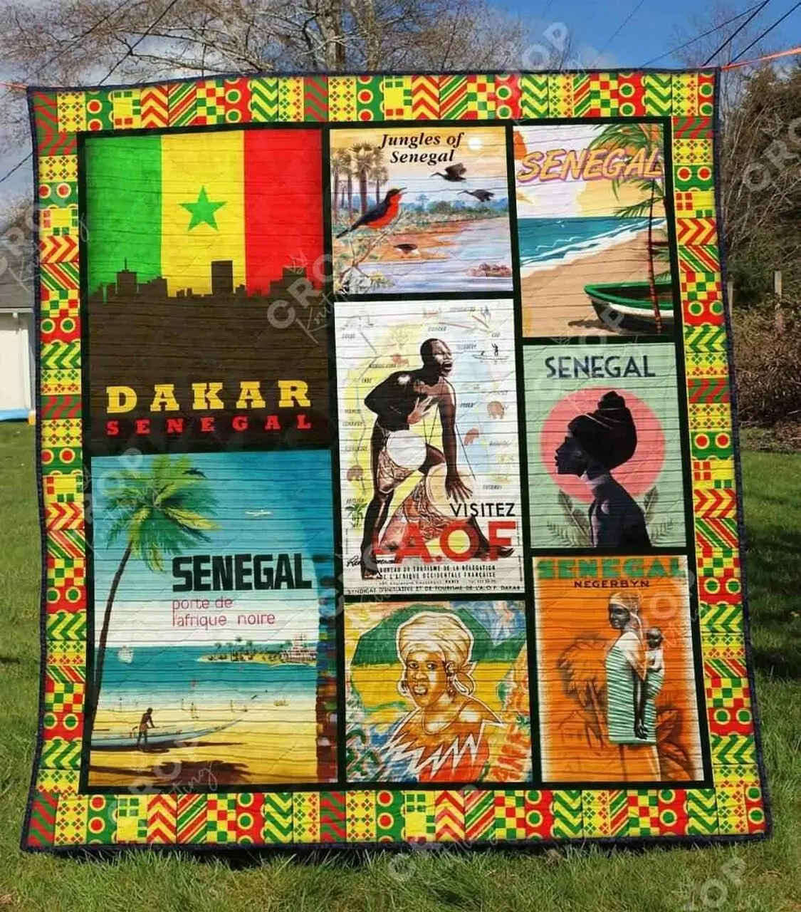Senegal Blanket Th1307 Quilt and Home Decor