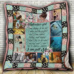 September Girl Cl18100630Mdq Quilt Blanket and Home Decor