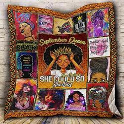 Septermber Queen Blanket Kc1807 Quilt and Home Decor