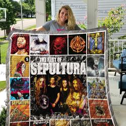 Sepultura Albums Cover Poster Quilt and Home Decor