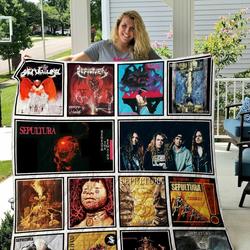 Sepultura Quilt Blanket and Home Decor