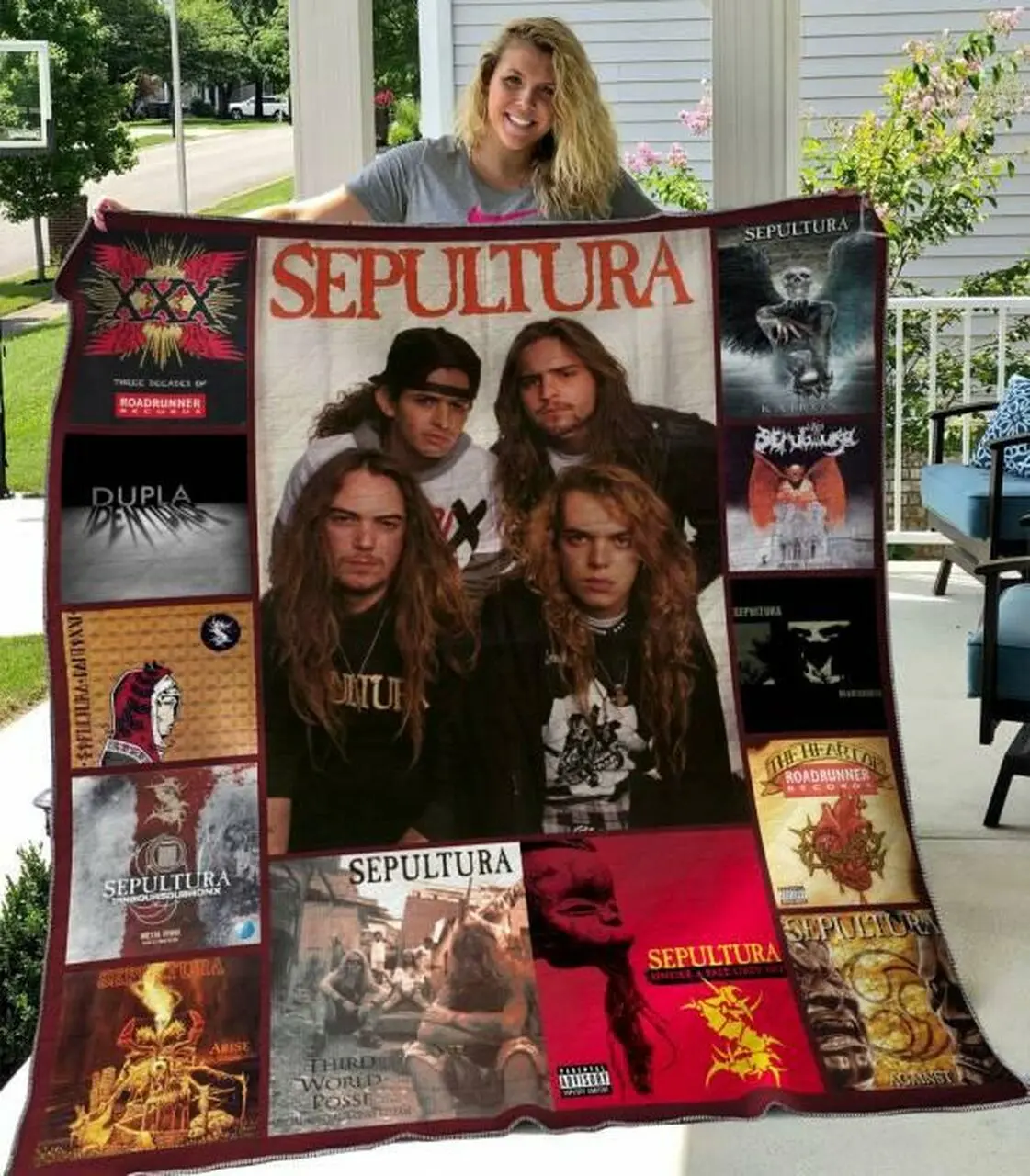 Sepultura Quilt Blanket Hvt300528 Quilt and Home Decor