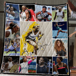 Serena Williams Quilt Blanket and Home Decor