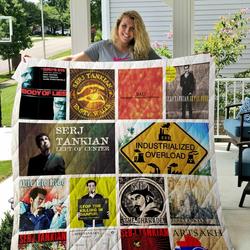 Serj Tankian Singles Quilt Blanket 02 and Home Decor