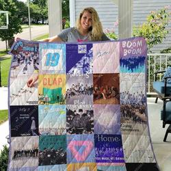 Seventeen Albums Quilt Blanket For Fans Ver 25 and Home Decor